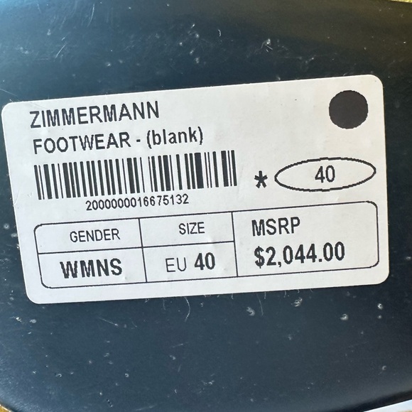 ZIMMERMANN Lace-Up Velvet Ankle Boots - Mustard BRAND NEW Size 40 - Picture 10 of 12